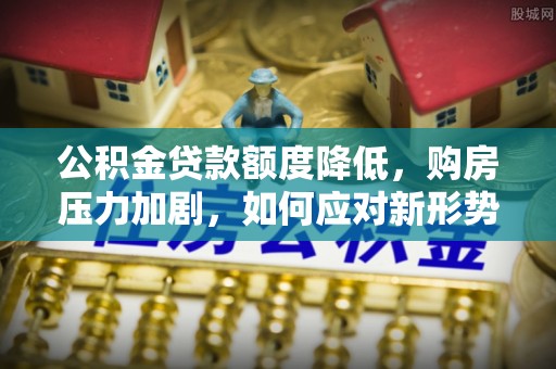 肇源公积金贷款额度降低，购房压力加剧，如何应对新形势？