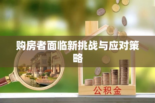 肇源购房者面临新挑战与应对策略