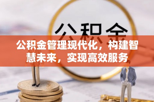 肇源公积金管理现代化，构建智慧未来，实现高效服务