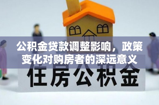 肇源公积金贷款调整影响，政策变化对购房者的深远意义