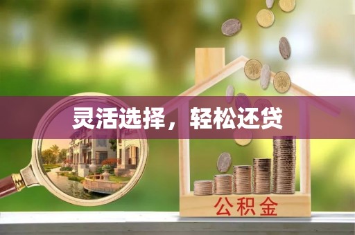 肇源灵活选择，轻松还贷