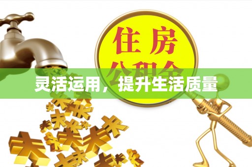 肇源灵活运用，提升生活质量